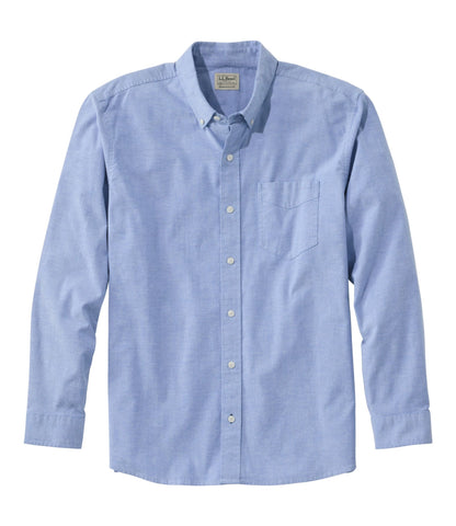 L.L.Bean Men's Comfort Stretch® Oxford Shirt, Traditional Untucked Fit