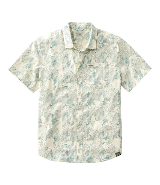L.L.Bean Men's All-Adventure Shirt Sailcloth Topo