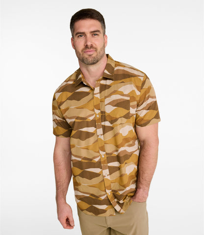 L.L.Bean Men's All-Adventure Shirt Sailcloth Topo
