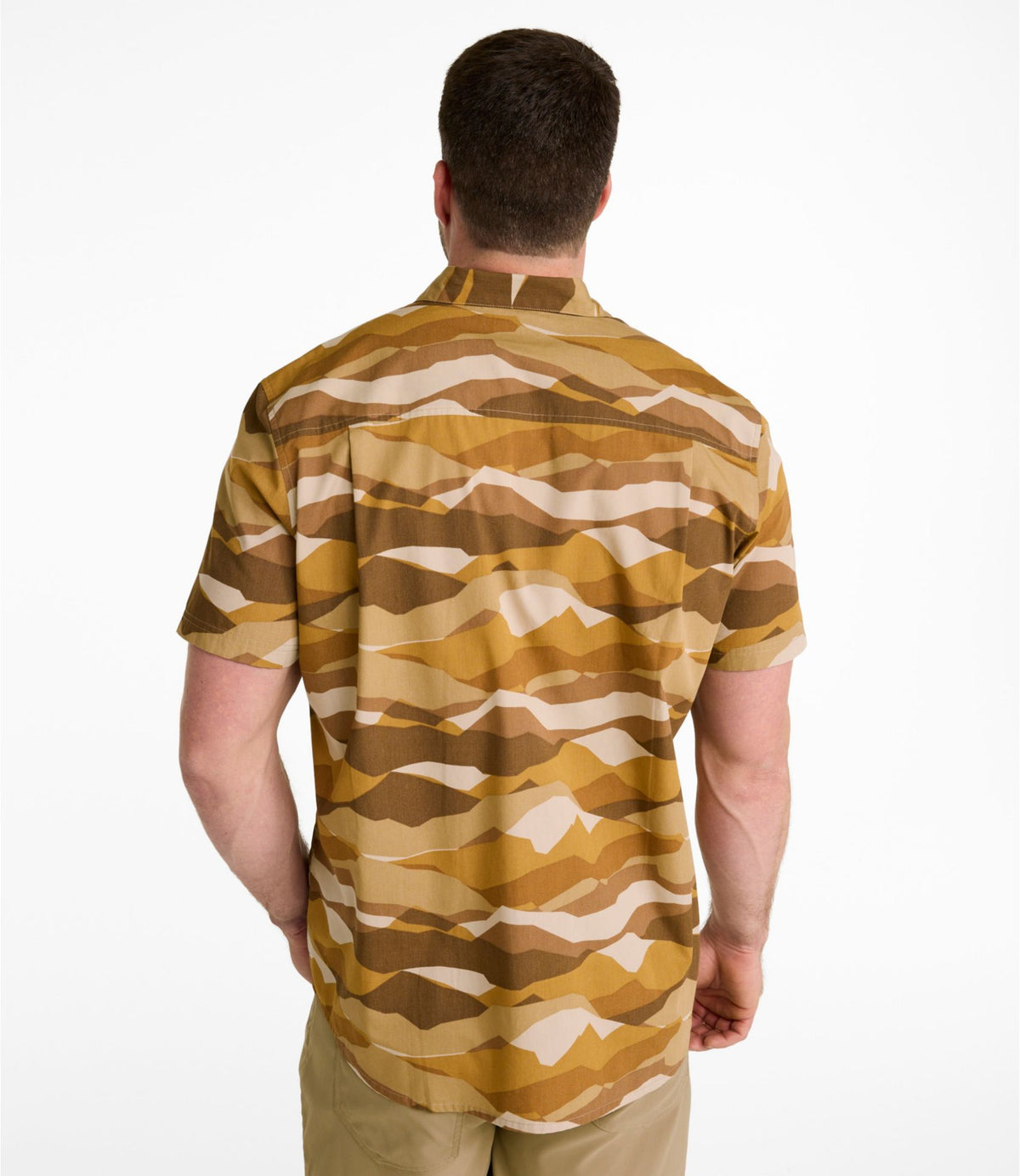 L.L.Bean Men's All-Adventure Shirt Sailcloth Topo