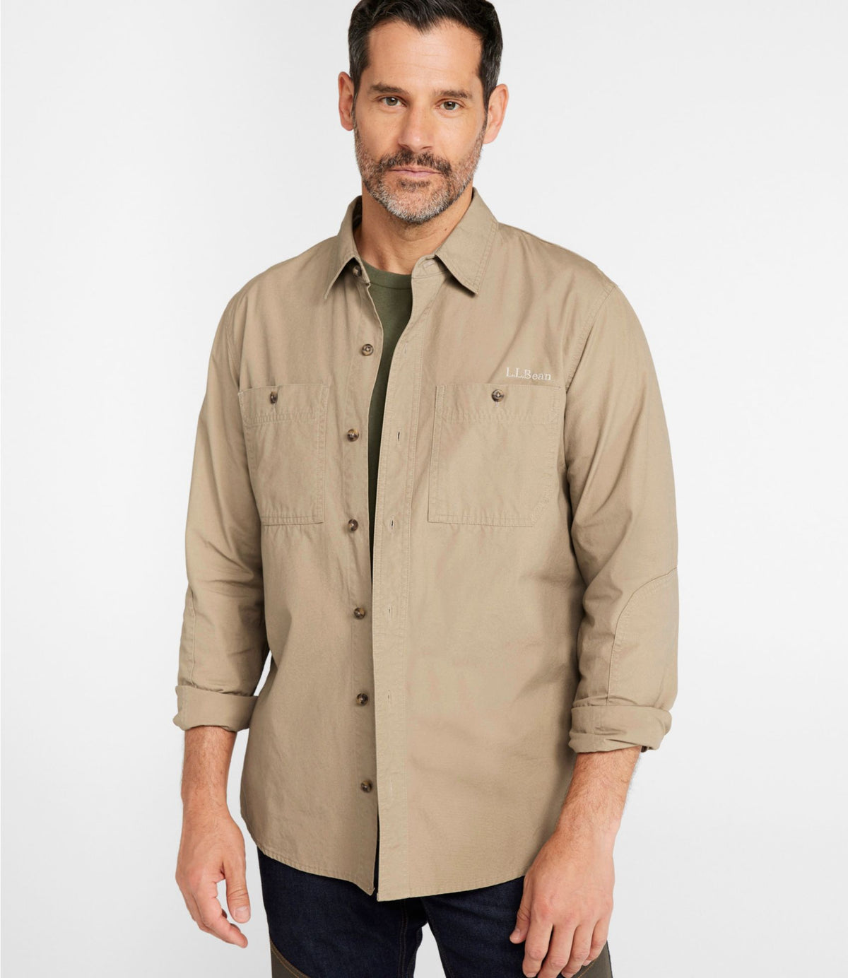 L.L.Bean Men's Double L Field Shirt Ash