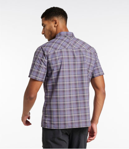 L.L.Bean Men's SunSmart® Cool Weave Shirt Short-Sleeve Evergreen/Iron