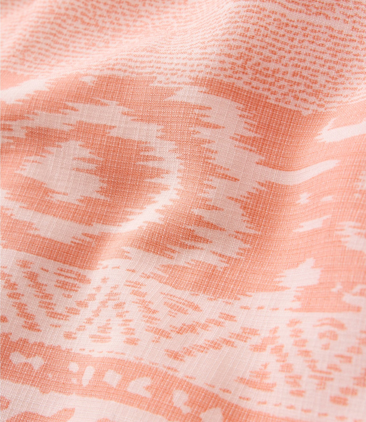 L.L.Bean Men's Sunwashed Summer Shirt, Slightly Fitted Untucked Fit Camel Brown Stripe
