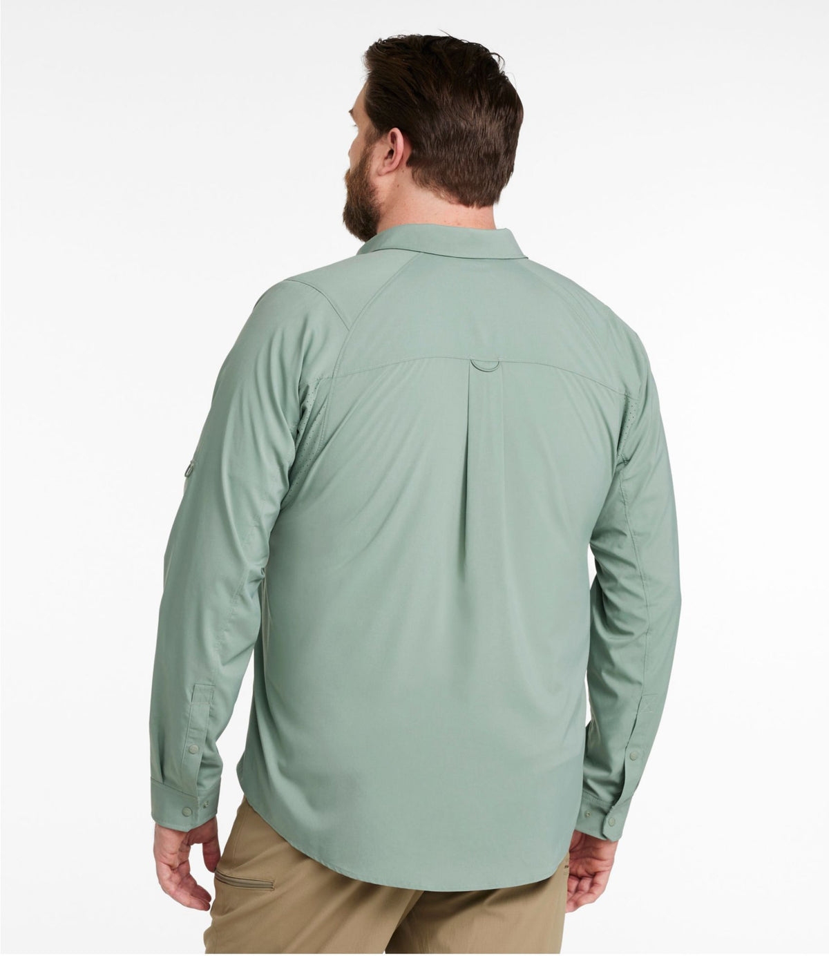 L.L.Bean Men's Tropicwear CoolPro Fishing Shirt, Long-Sleeve