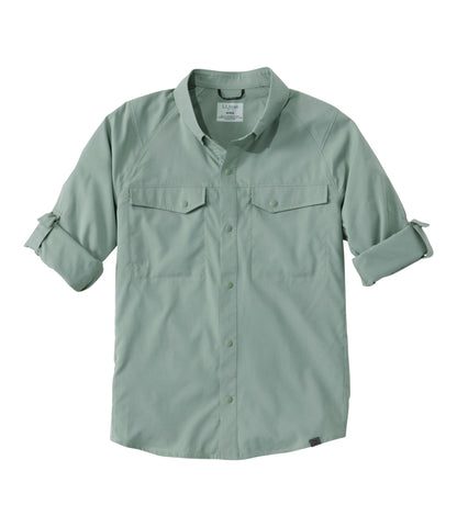 L.L.Bean Men's Tropicwear CoolPro Fishing Shirt, Long-Sleeve