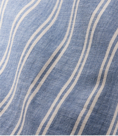 L.L.Bean Men's Comfort Stretch Chambray Shirt, Traditional Untucked Fit, Long-Sleeve, Stripe