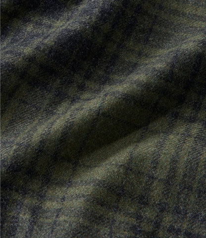 L.L.Bean Men's Maine Guide Lightweight Wool Field Shirt, Plaid Forest Shade Plaid