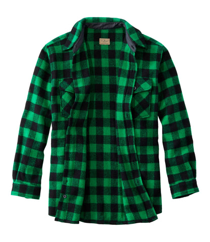 L.L.Bean Men's Maine Guide Shirt Cobalt/Black