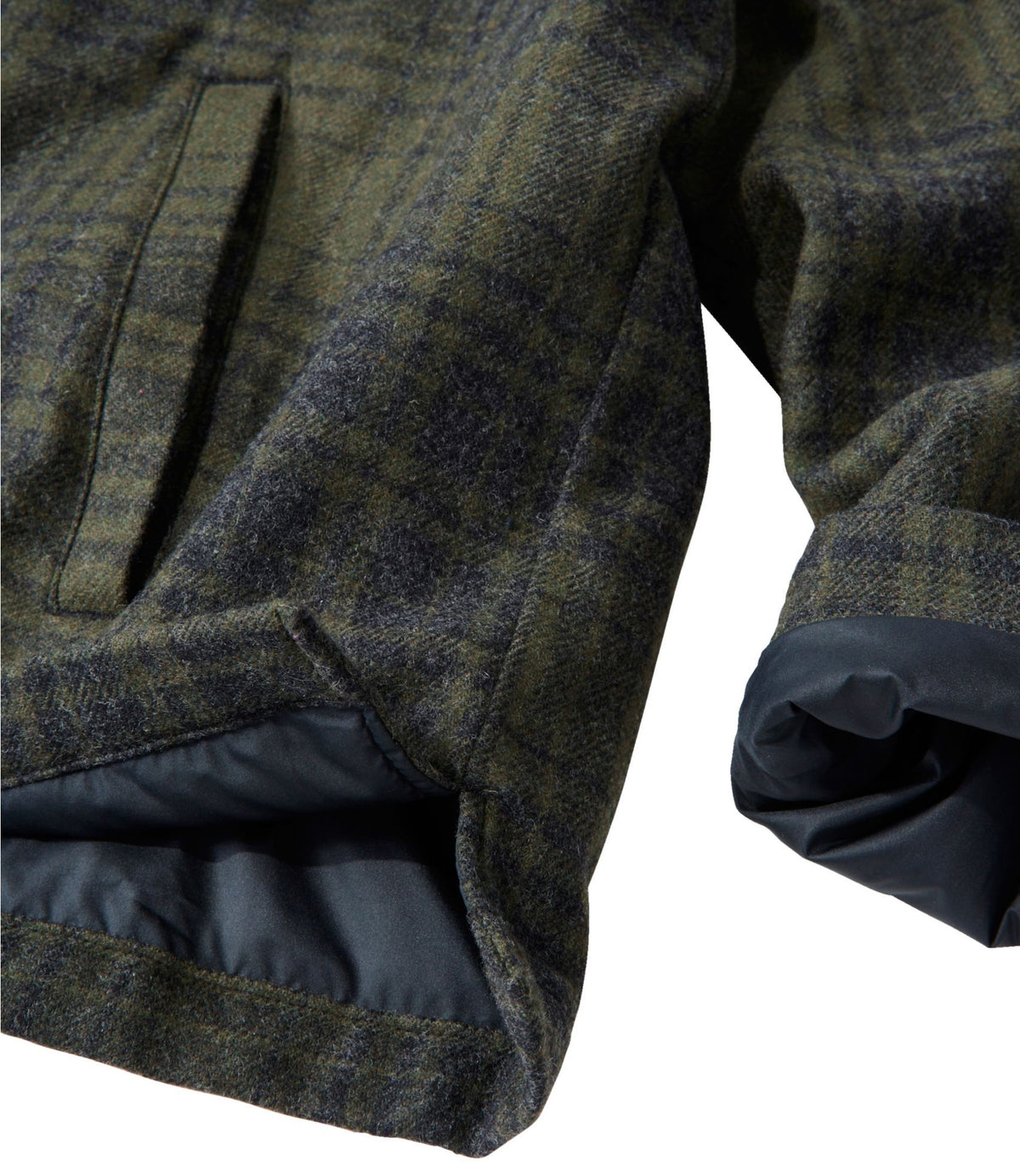 L.L.Bean Men's Maine Guide Wool Anorak Forest Shade