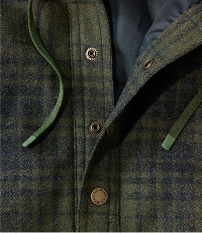 L.L.Bean Men's Maine Guide Wool Anorak Forest Shade