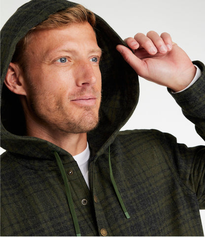L.L.Bean Men's Maine Guide Wool Anorak Forest Shade