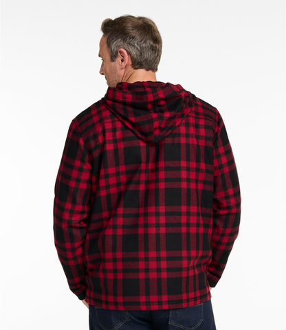 L.L.Bean Men's Maine Guide Wool Anorak Forest Shade