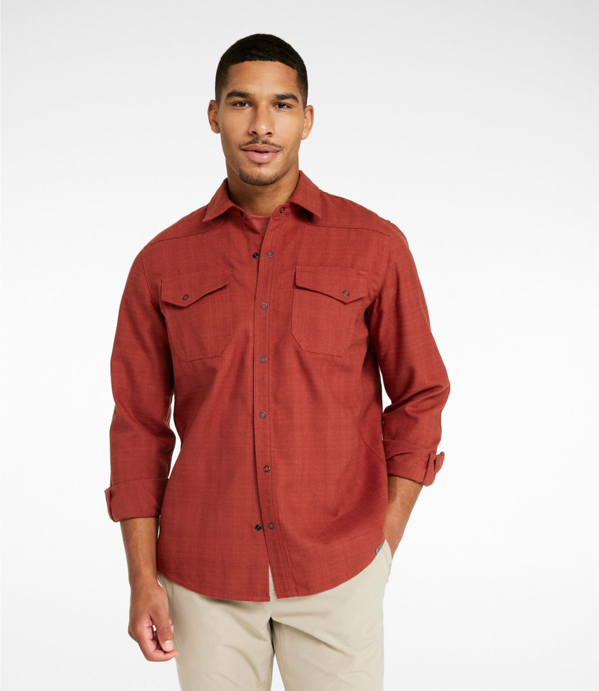 L.L.Bean Men's Katahdin Performance Flannel Shirt