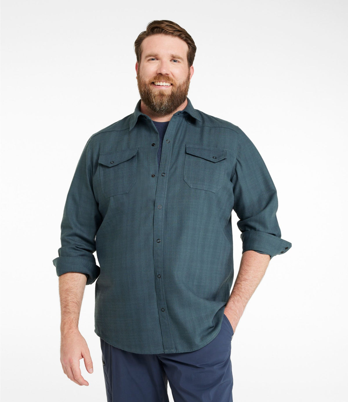 L.L.Bean Men's Katahdin Performance Flannel Shirt