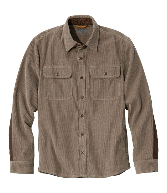 L.L.Bean Men's Signature Cord Workshirt Fossil Brown