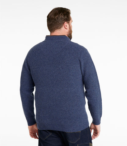 L.L.Bean Men's Waterfowl Sweater Carbon Navy