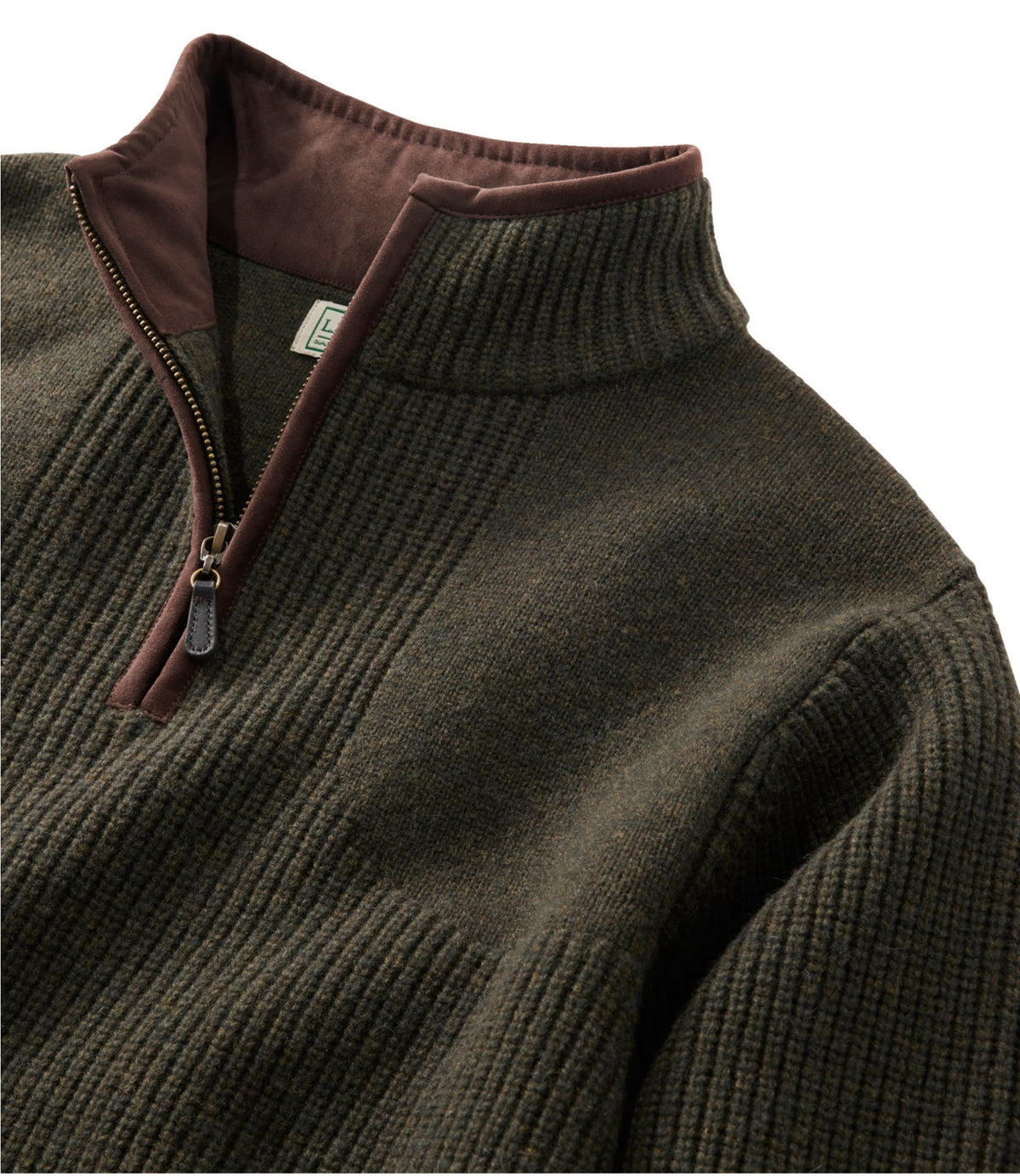 L.L.Bean Men's Waterfowl Sweater Carbon Navy
