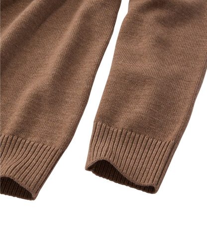L.L.Bean Men's Essential Merino Sweaters, Quarter-Zip Gray Heather