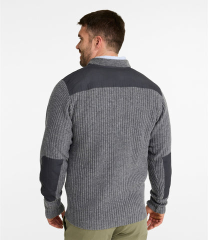 L.L.Bean Commando Sweater, Henley Sweaters for Men | L.L.Bean Bright Navy Heather