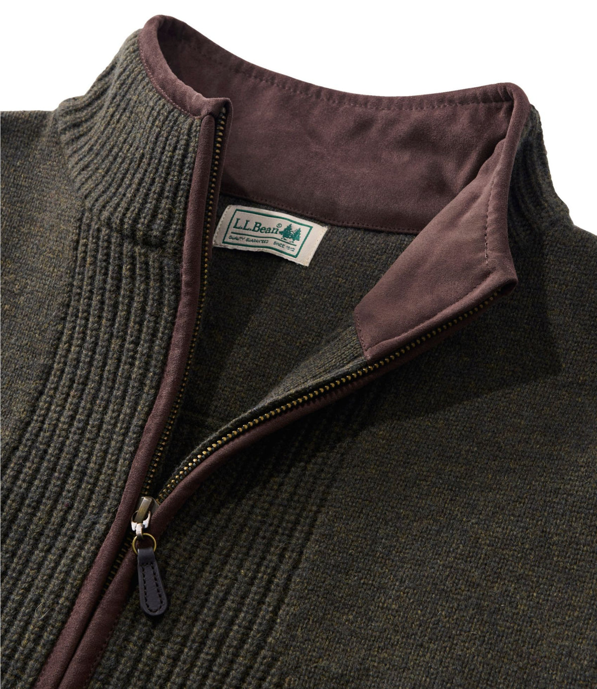 L.L.Bean Men's Waterfowl Sweater Vest Carbon Navy