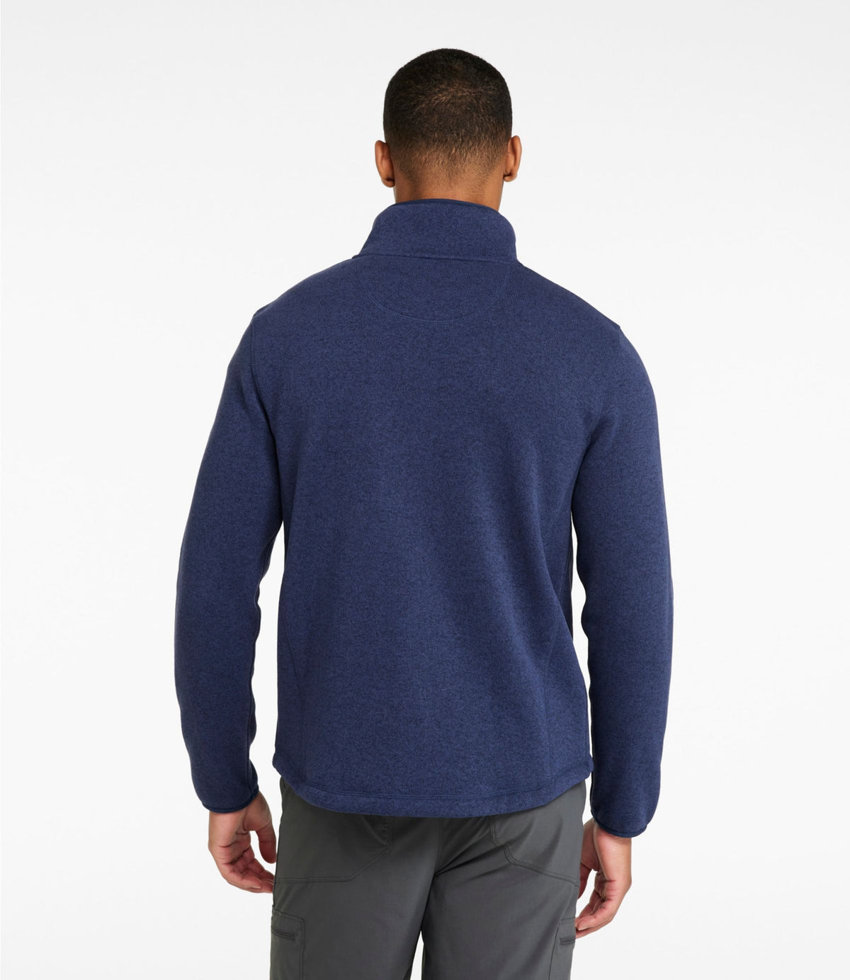 L.L.Bean Men's L.L.Bean Sweater Fleece Full-Zip Jacket Bright Navy