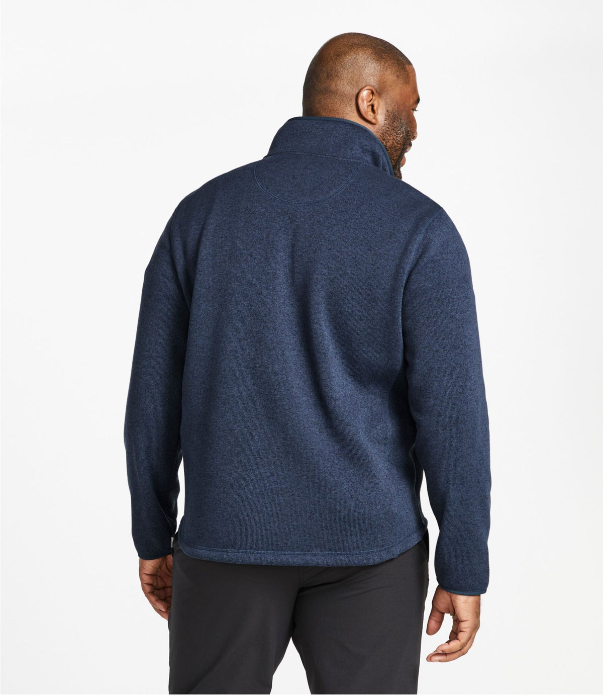 L.L.Bean Men's L.L.Bean Sweater Fleece Full-Zip Jacket Bright Navy