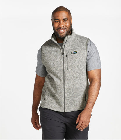 L.L.Bean Men's Bean's Sweater Fleece Vest Bright Navy