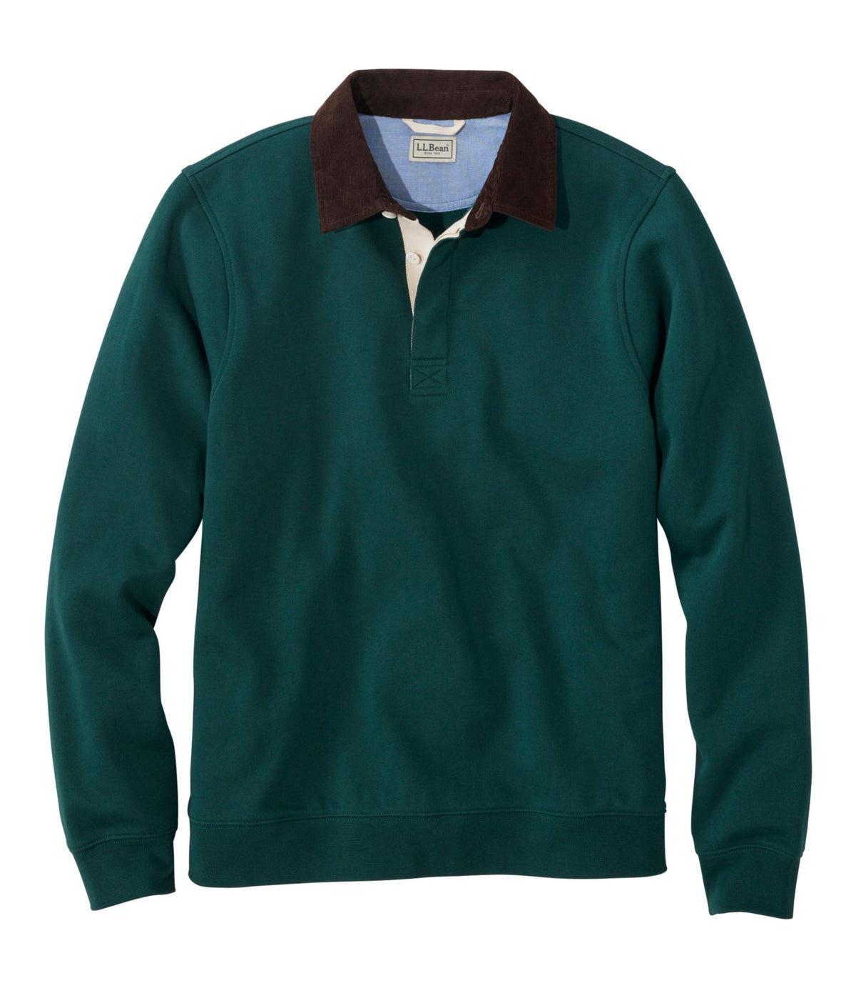 L.L.Bean Men's Mariner Sweatshirt Deepest Green