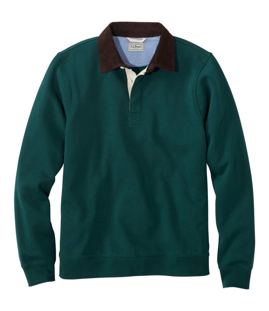 L.L.Bean Men's Mariner Sweatshirt Deepest Green