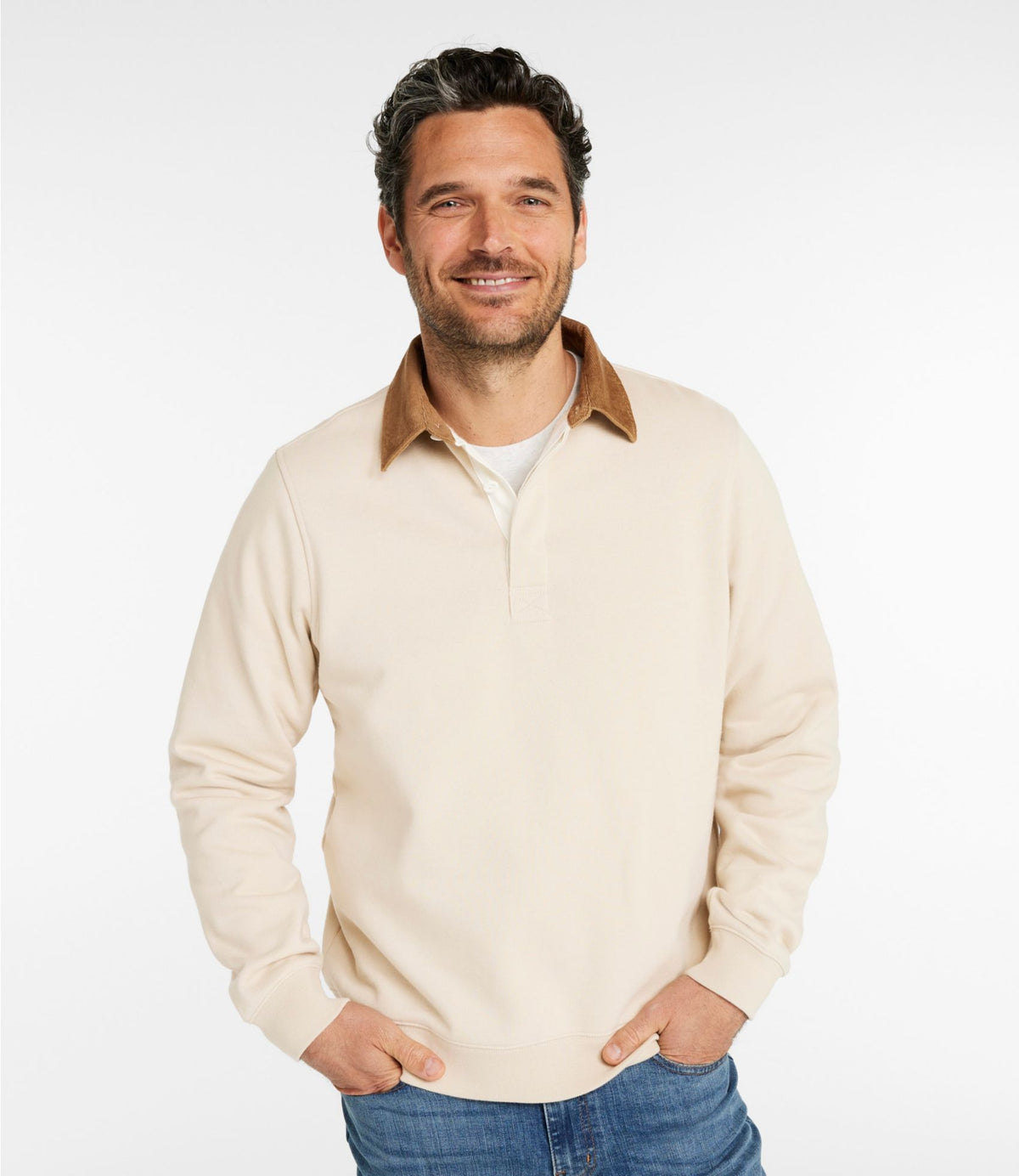 L.L.Bean Men's Mariner Sweatshirt Deepest Green