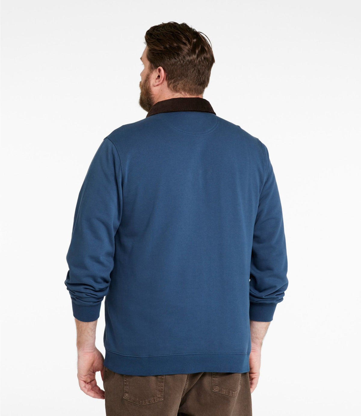 L.L.Bean Men's Mariner Sweatshirt Deepest Green