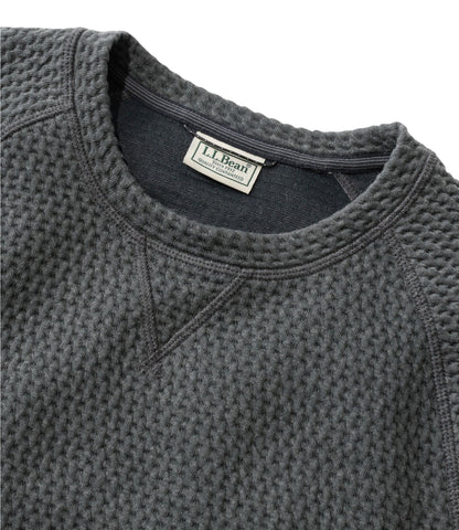 L.L.Bean Men's Ridgeknit Pullover, Crewneck Balsam