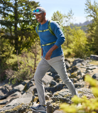 L.L.Bean Men's Ridgeknit Pullover, Crewneck Balsam