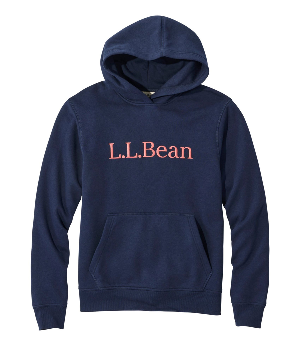 L.L.Bean Men's Essential Graphic Sweatshirts, Hoodie Classic Navy L.L.Bean