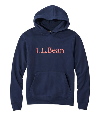 L.L.Bean Men's Essential Graphic Sweatshirts, Hoodie Classic Navy L.L.Bean