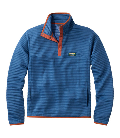 L.L.Bean Men's Airlight Knit Pullover Deep Blue