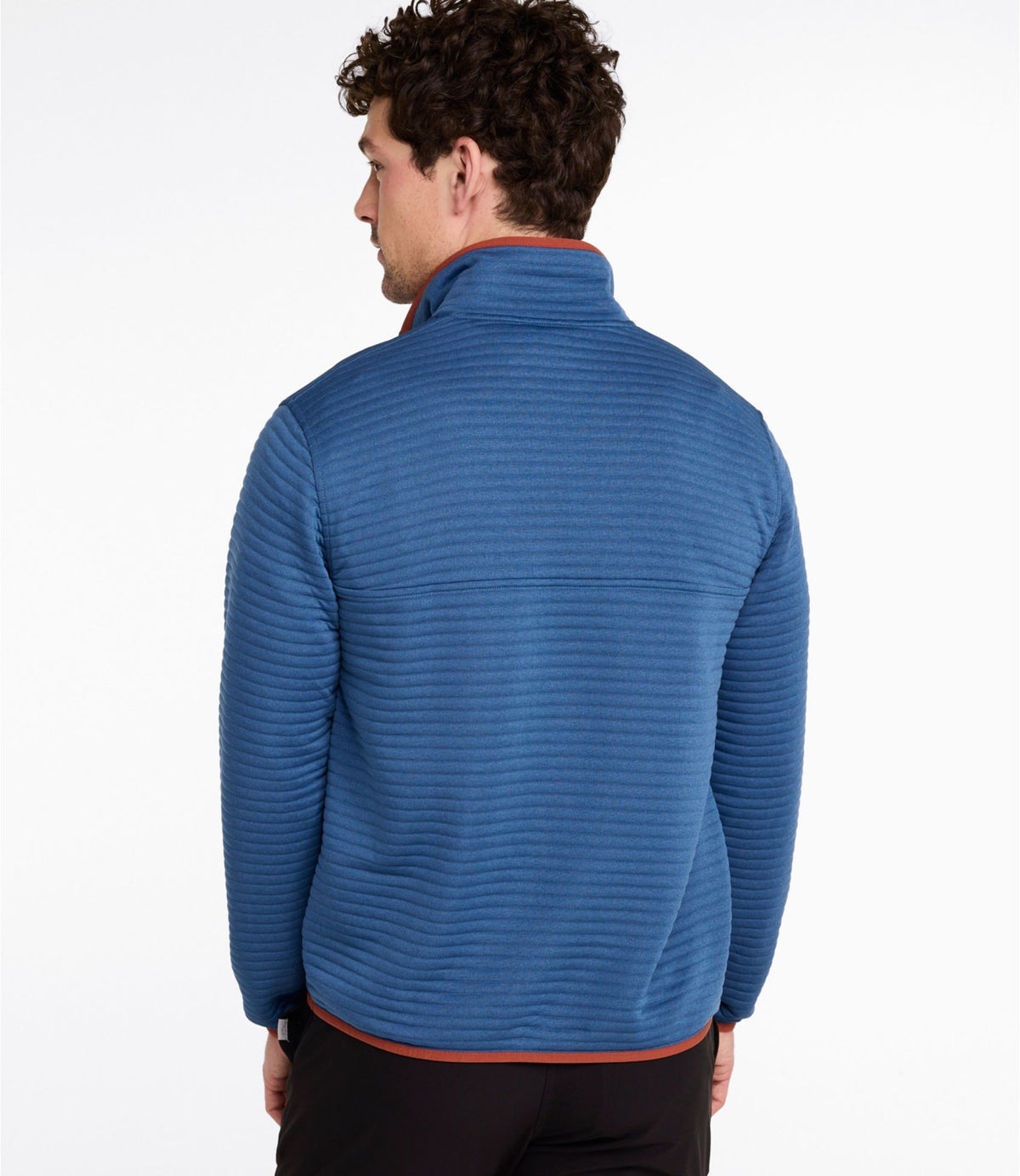 L.L.Bean Men's Airlight Knit Pullover Deep Blue