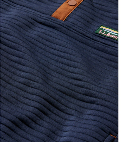 L.L.Bean Men's Airlight Knit Pullover Deep Blue