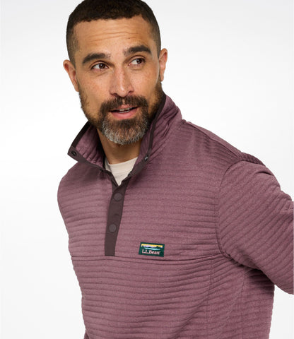L.L.Bean Men's Airlight Knit Pullover Deep Blue