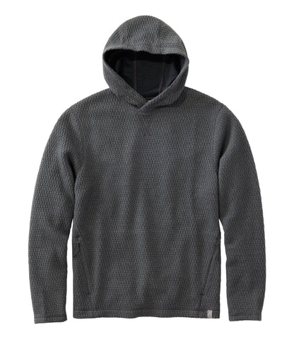 L.L.Bean Men's Ridgeknit Pullover, Hoodie Shale Gray