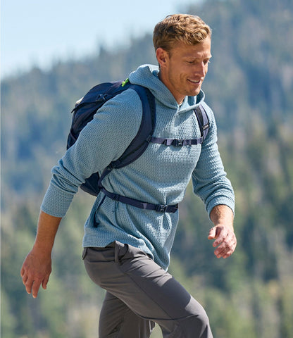L.L.Bean Men's Ridgeknit Pullover, Hoodie Shale Gray