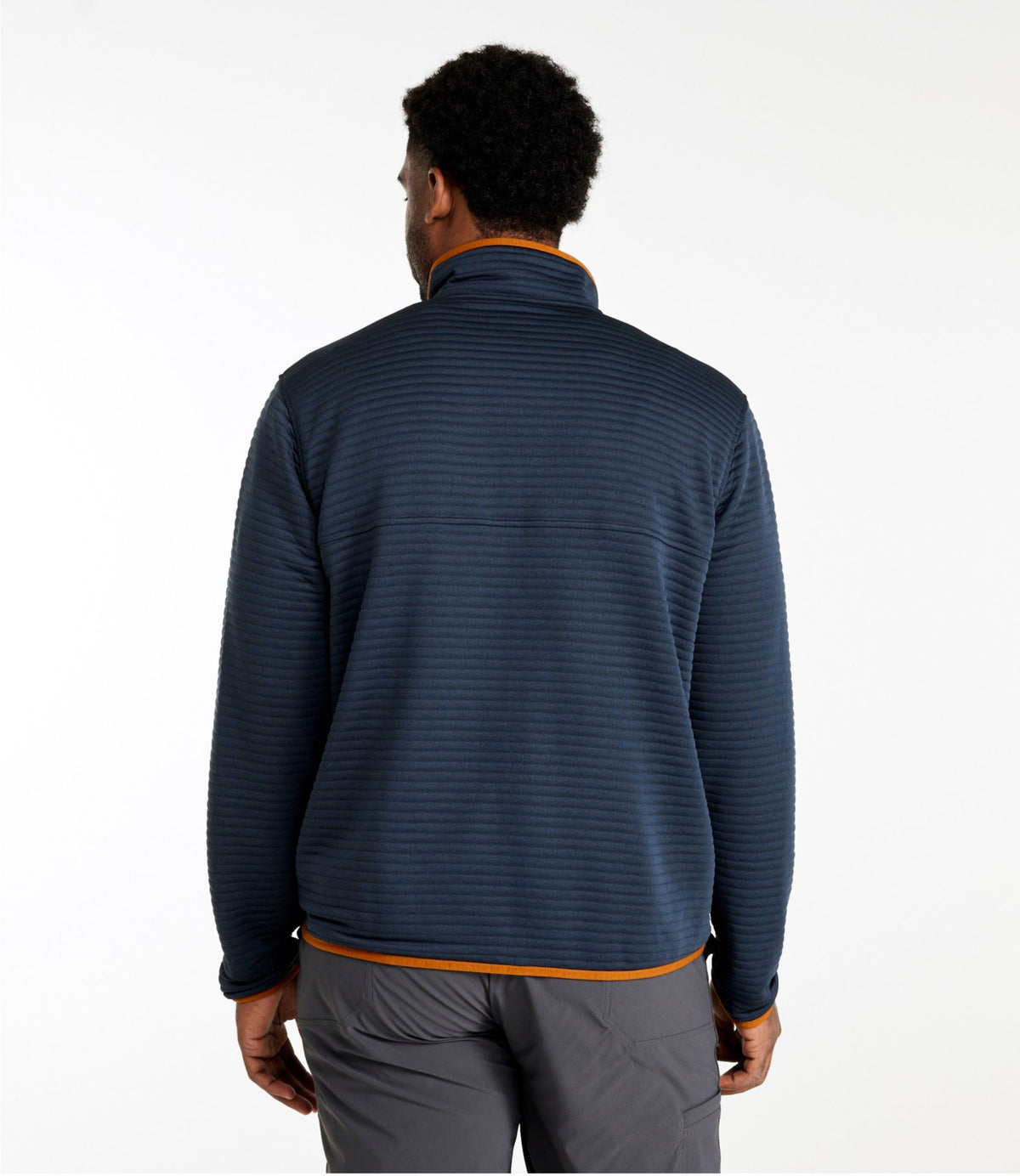 L.L.Bean Men's Airlight Knit Full-Zip Alloy Gray