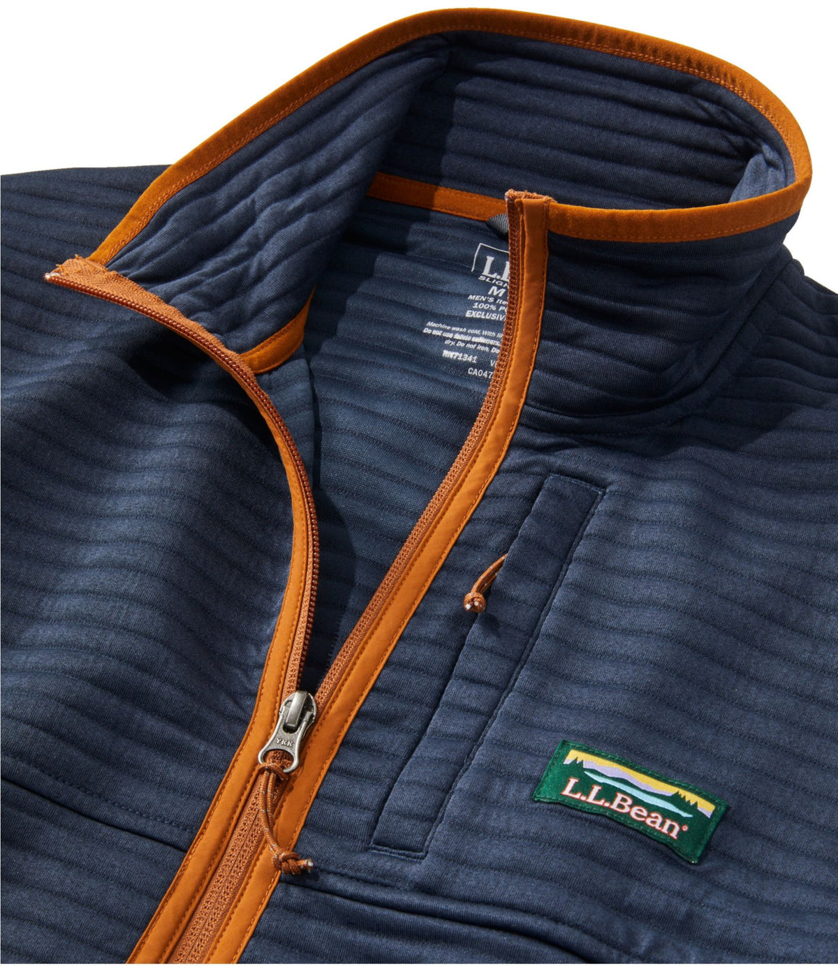L.L.Bean Men's Airlight Knit Full-Zip Alloy Gray