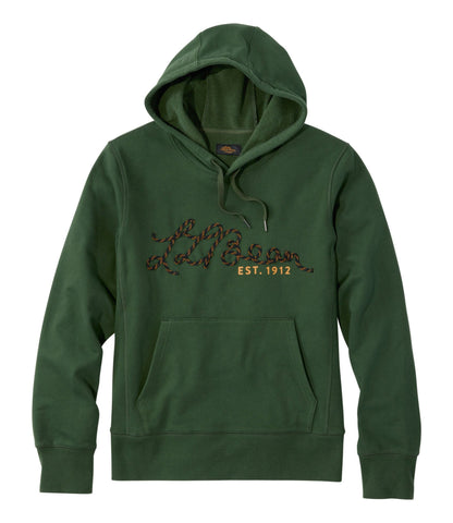 L.L.Bean Men's Signature Camp Hoodie Sweatshirt Forest Shade