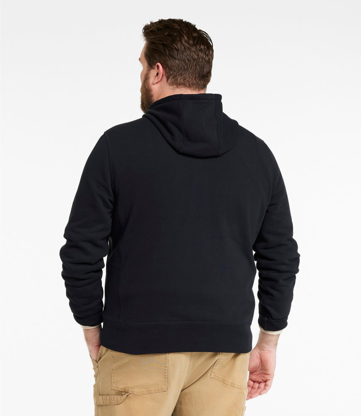 L.L.Bean Men's Signature Camp Hoodie Sweatshirt Forest Shade