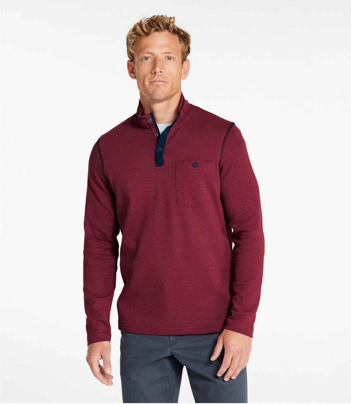 L.L.Bean Men's Bold Coast Pullover