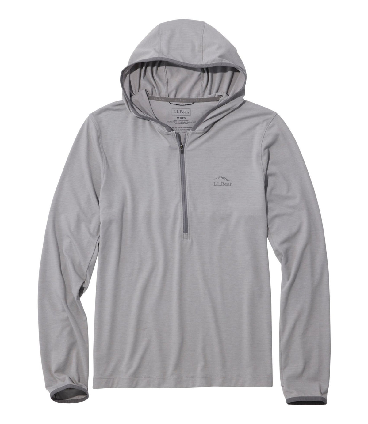 L.L.Bean Men's SunSmart® Coolpro Half Zip Hoodie