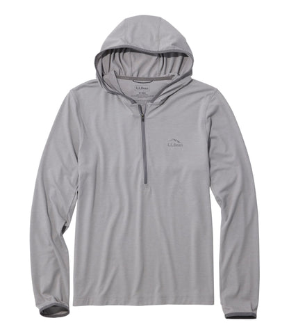 L.L.Bean Men's SunSmart® Coolpro Half Zip Hoodie