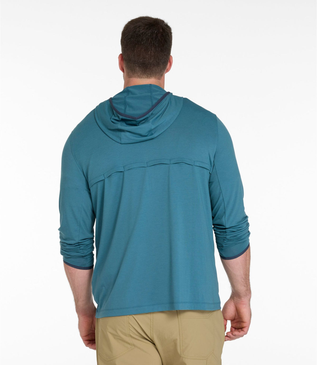 L.L.Bean Men's SunSmart® Coolpro Half Zip Hoodie