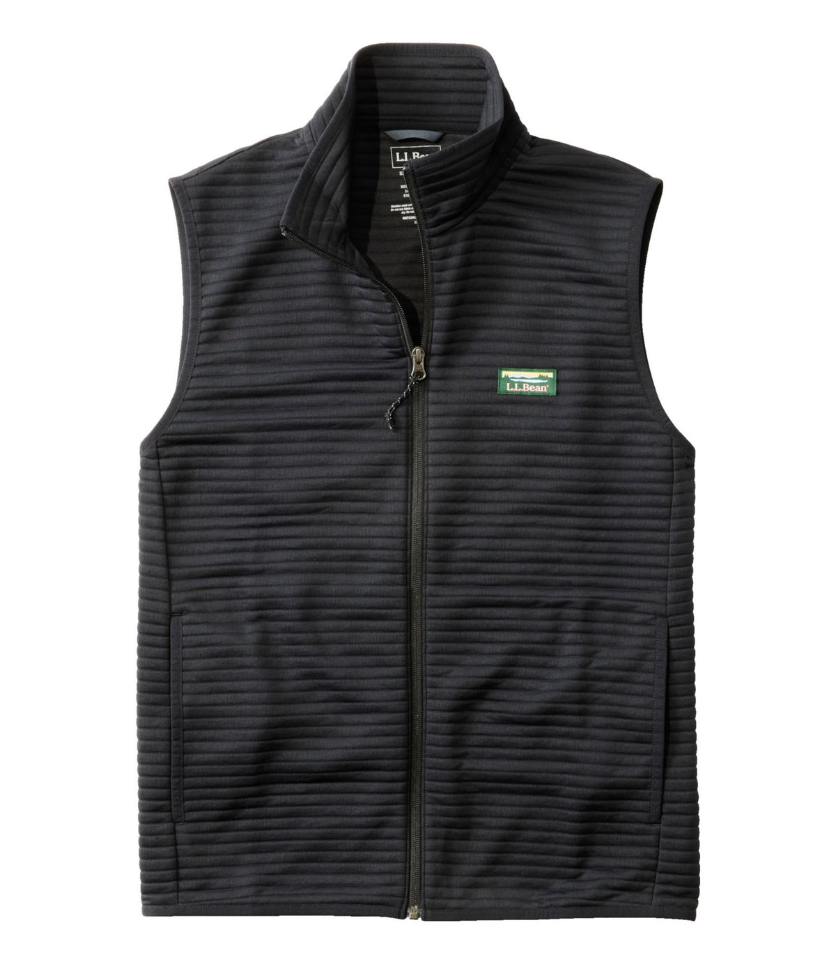 L.L.Bean Men's Airlight Vest Mid-Night Black